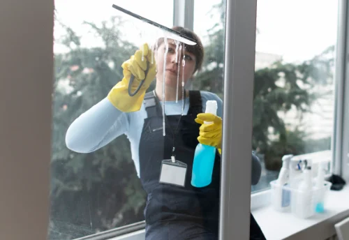 Nettoyage de vitres intérieures et extérieures à Sauviat-sur-Vige
